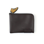 Zippered Pouch // Brown