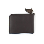 Zippered Pouch // Brown