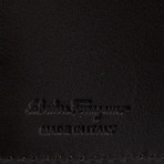 Zigzag Calfskin + Suede Patchwork Bi-Fold Wallet