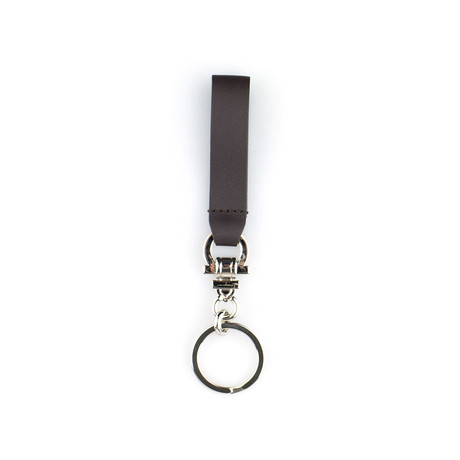 Classic Keyring // Brown