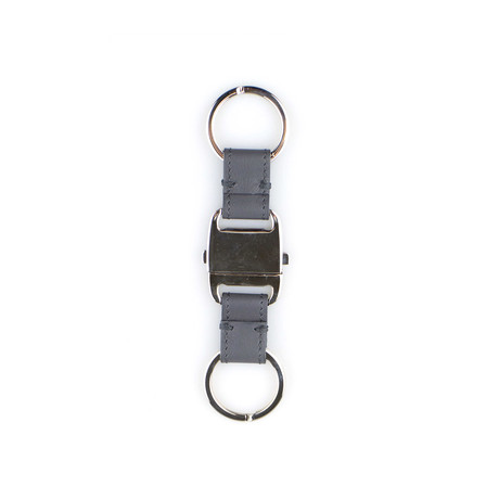 Buckle Keyring // Grey