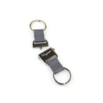 Buckle Keyring // Grey