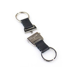 Buckle Keyring // Black