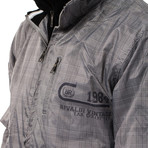 Noto Bis Jacket W/Hood // Grey (L)