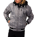 Noto Bis Jacket W/Hood // Grey (S)