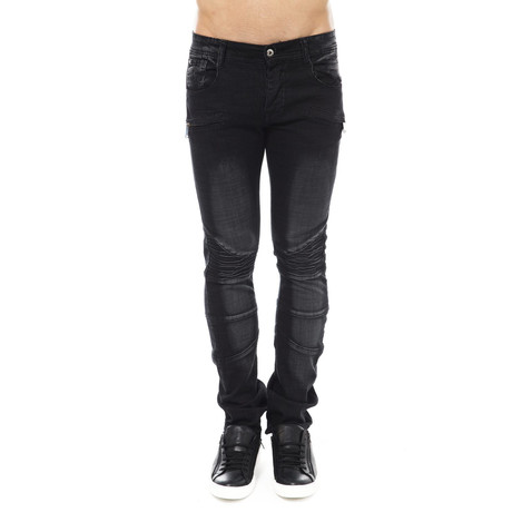 Calto Jeans // Black (28WX32L)