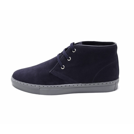 Lattari Suede Ankle Boot // Blue (Euro: 39)