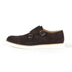 Marechiaro Suede Double Monk Strap // Brown (Euro: 39)