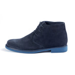 Miletto Suede Ankle Boot // Blue (Euro: 39)