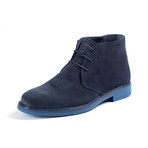 Miletto Suede Ankle Boot // Blue (Euro: 39)