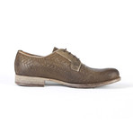 Pozzuoli Printed Classic Derby // Brown (Euro: 39)