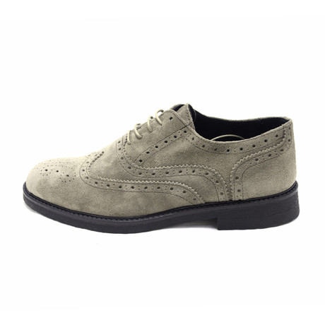 Roccamonfina Wing-Cap Oxford // Beige (Euro: 39)