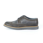 Spaccanapoli Suede Wing-Cap Derby // Grey (Euro: 39)