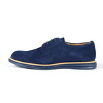 Virgiliano Suede Derby // Blue (Euro: 39)