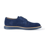 Virgiliano Suede Derby // Blue (Euro: 39)