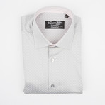 Regular Collar Shirt // Grey Polkadot (US: 16.5R)