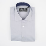 Regular Collar Shirt // White Pattern (US: 16R)