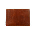 Leather Laptop Sleeve // 13"// Brown