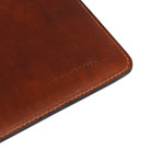 Leather Laptop Sleeve // 13"// Brown