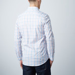 Preston Slim Shirt // Pink + Blue (M)