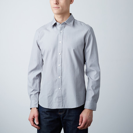 Piedmont Slim Shirt // Grey (XS)