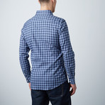 Albiate Slim Shirt // Blue Plaid (XS)