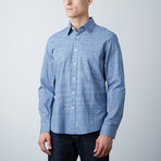 Whittier Slim Shirt // Navy Small Dot (XL)