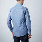 Whittier Slim Shirt // Navy Small Dot (XL)