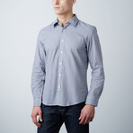 Raymond Slim Shirt // Blue + Black Gingham (XS)