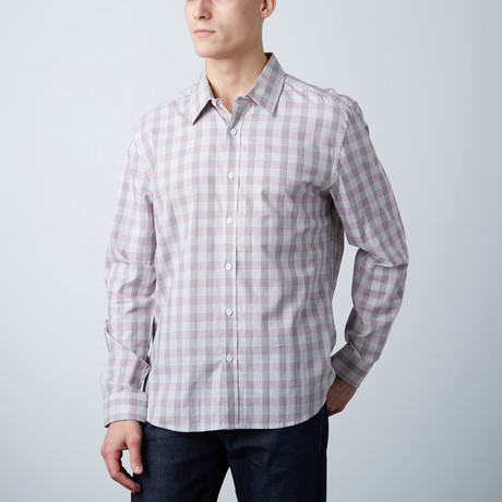 Raymond Slim Shirt // Black + Maple (XS)