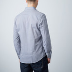 Raymond Slim Shirt // Blue + Black Gingham (XS)