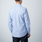 Preston Slim Shirt // Blue Micro Gingham (XL)