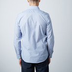 Preston Slim Shirt // Blue Micro Dot (XS)