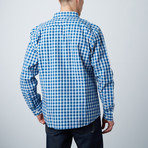 Preston Slim Shirt // Navy + Multi Plaid (S)