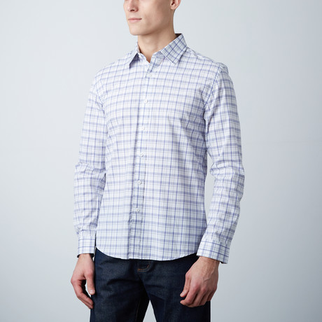 Connor Slim Shirt // Purple Plaid (XS)