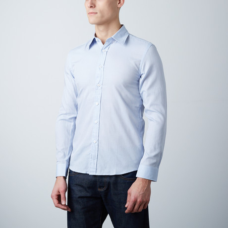 Pharris Slim Shirt // Blue (XS)