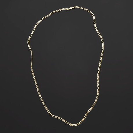 Figaro Chain Necklace (22"L)