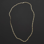 Figaro Chain Necklace (22"L)