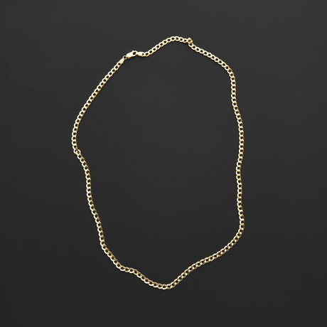 Cuban Chain Necklace // 4.5 mm (22"L)