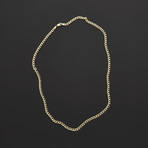 Cuban Chain Necklace // 4.5 mm (22"L)