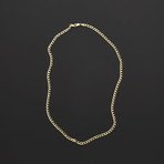 Cuban Chain Necklace // 4.5 mm (22"L)