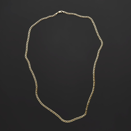 Cuban Chain Necklace // 4.2mm