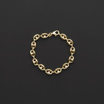 Puffed Mariner Chain Bracelet (7.5"L)