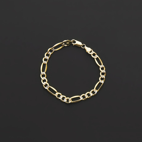 Figaro Chain Bracelet (5.2mm)