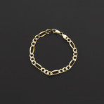 Figaro Chain Bracelet (5.2mm)