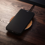 Fast Charge Wireless Charging Pad // Tree Ring (Walnut)