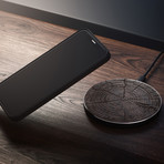 Fast Charge Wireless Charging Pad // Tree Ring (Walnut)