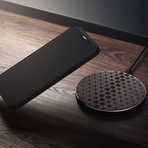 Fast Charge Wireless Charging Pad // Tri-Dots (Walnut)