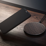 Fast Charge Wireless Charging Pad // Cubes (Walnut)