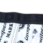 Shawn Verbo Printed Boxer // White + Black (S)